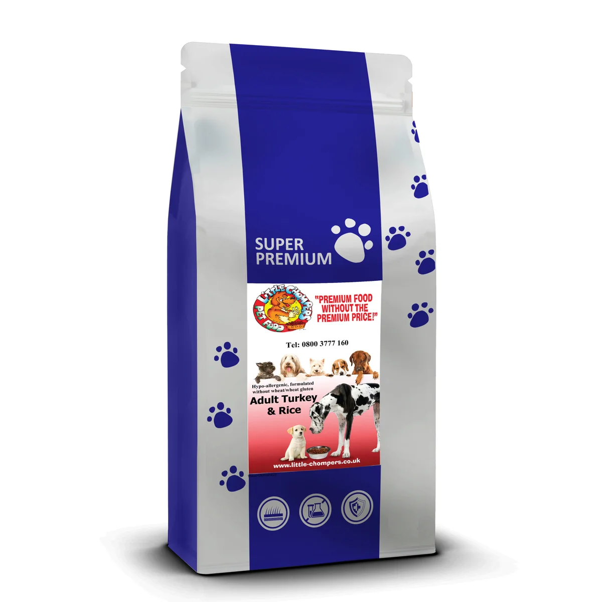 Super Premium Turkey & Rice Adult Dog