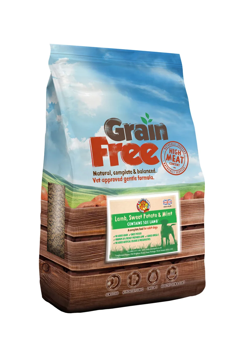 Grain Free Lamb, Sweet Potato & Mint Adult Dog