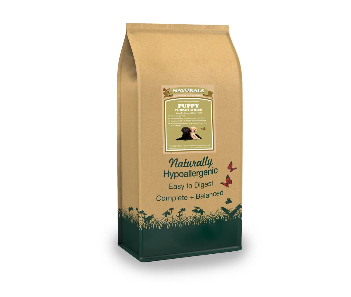 Goodness Grains Turkey & Rice Puppy