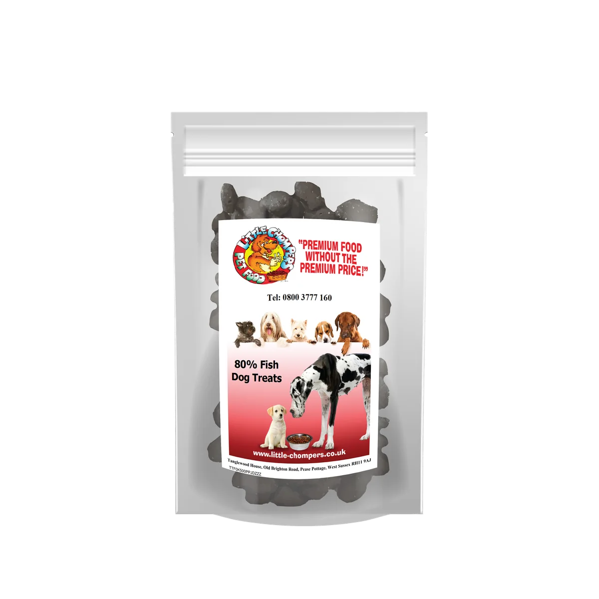 80% Grain Free Fish Dog Treats