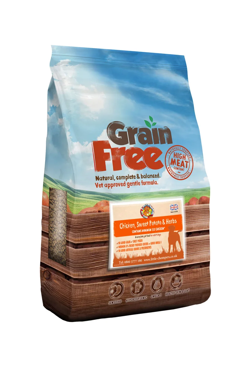 Grain Free Chicken, Sweet Potato & Herbs Adult Dog