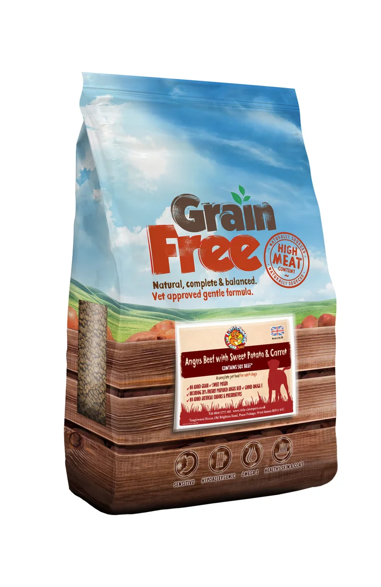 Grain Free Angus Beef, Sweet Potato & Carrot Adult Dog