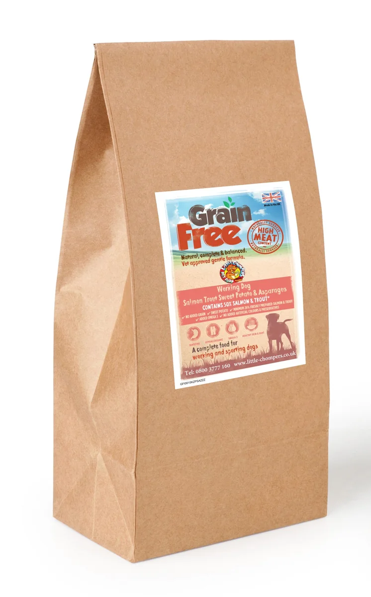 Grain Free Working Dog Angus Beef, Sweet Potato & Carrot Adult Dog